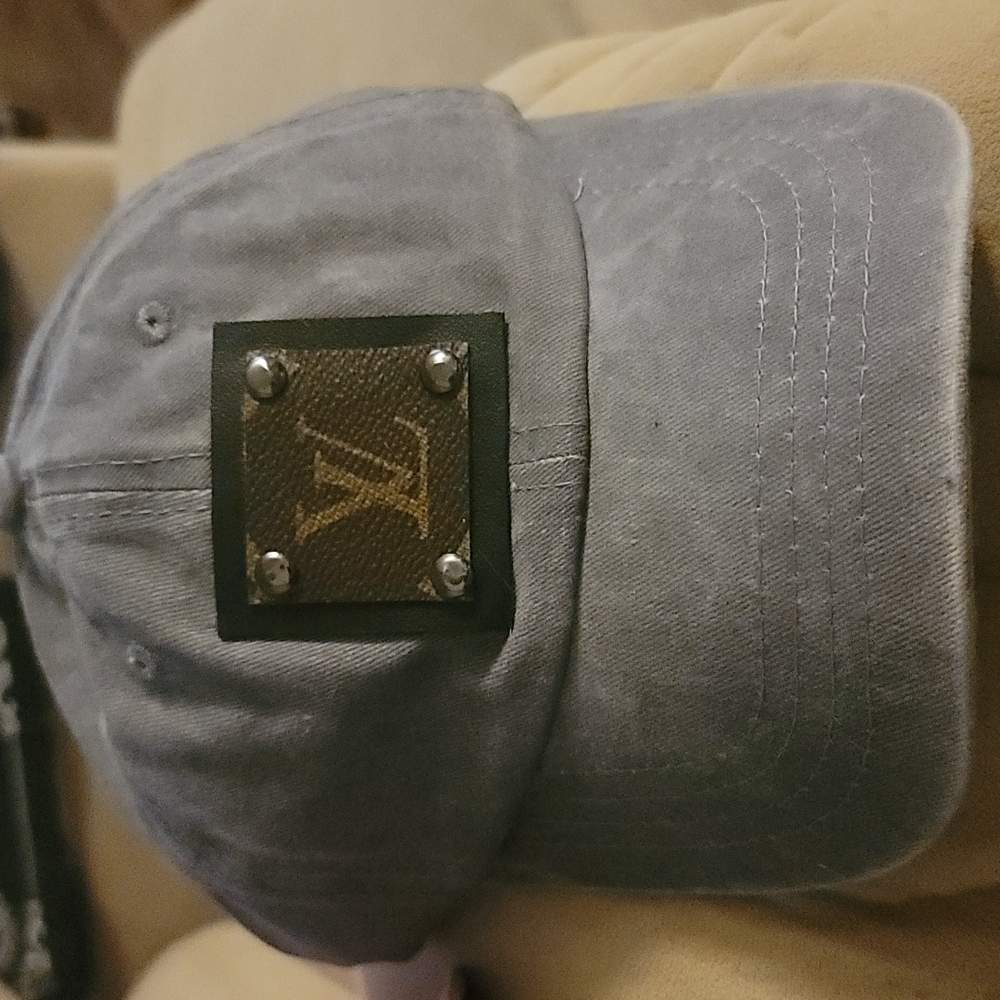 Upcycled baseball cap